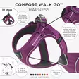Valjas purple passion Comfort Walk Go Dog Copenhagen - Koiran Y-valjaat - 051620 - 5