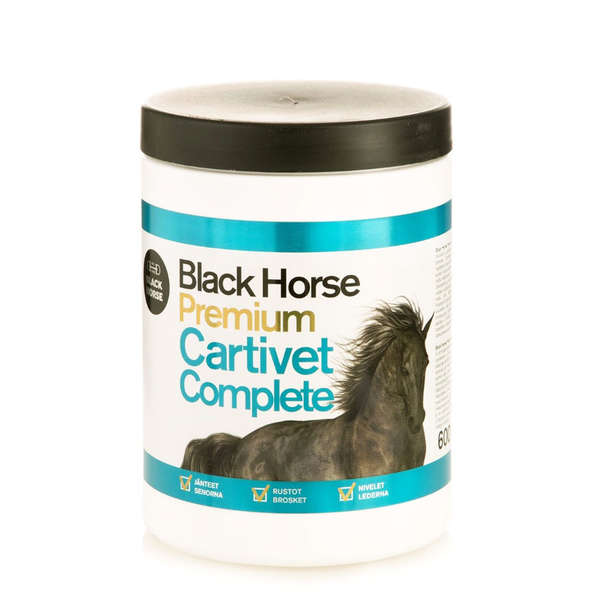Cartivet Complete 900g jauhe Premium Black Horse - Lisäravinteet nivelille & tukikudoksille - 037890 - 1