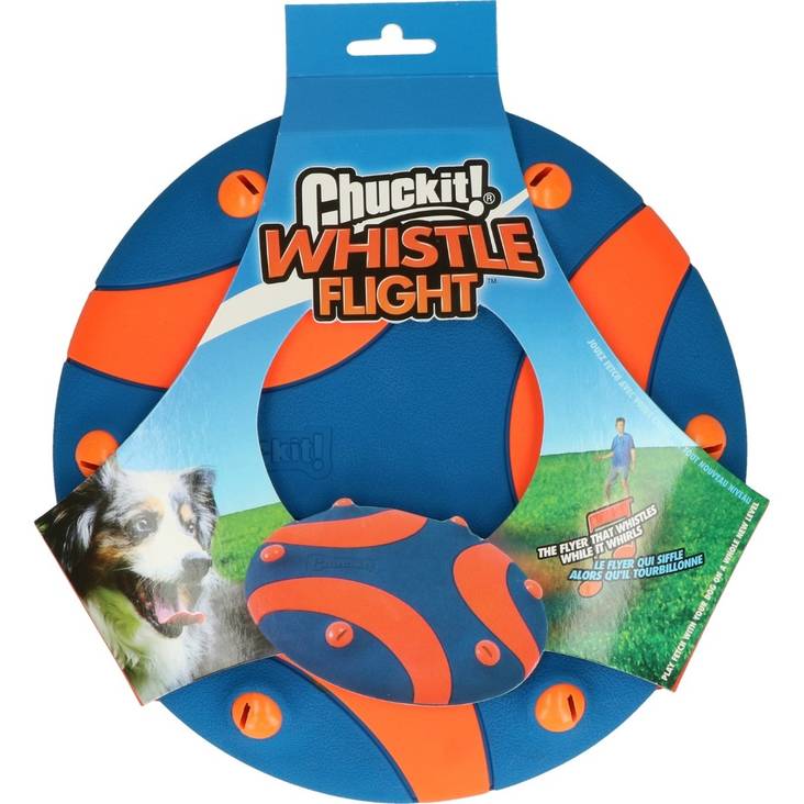 Frisbee 28cm Whistle Flight Chuckit - Koiran keppi-, rengas- ja noutolelut - 030060 - 1