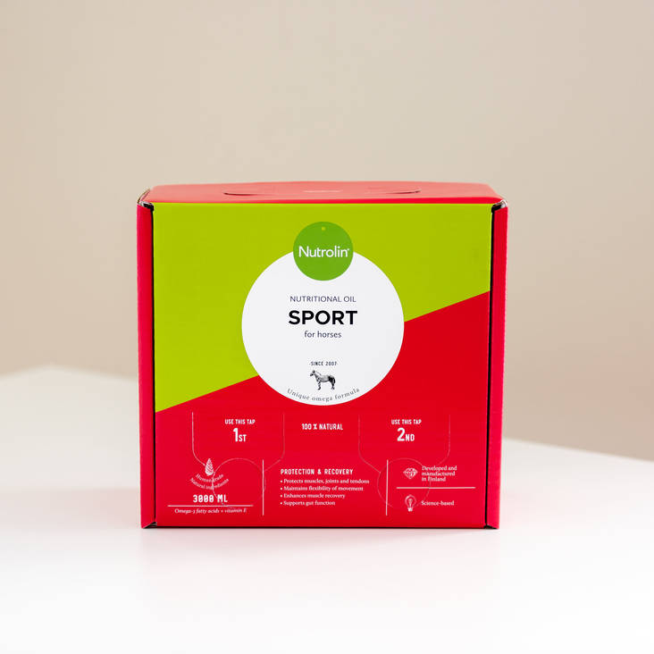 Hevonen Sport 3000ml Nutrolin - Hevosen ravintoöljyt - 004270 - 7