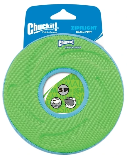 Kangasfrisbee Zipflight S 15cm vihreä Chuckit - Koiran pallot ja heittolelut - 031820 - 1