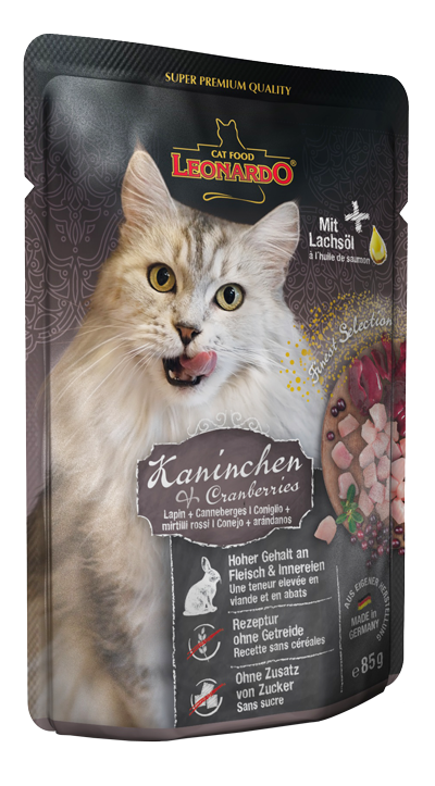 Kani Karpalo 85g pss Leonardo - Aikuisten kissojen säilykkeet - 004980 - 1