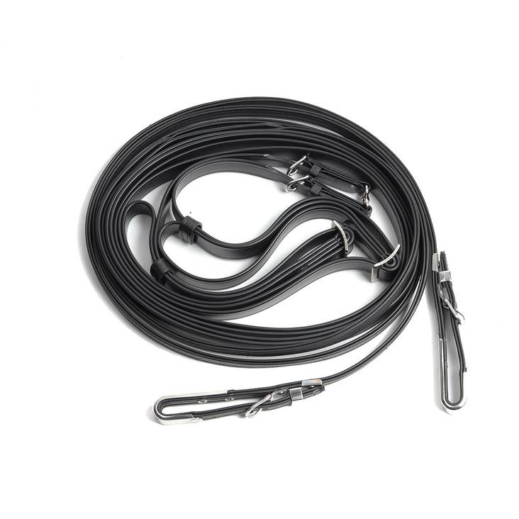 Kilpaohjat Beta J-Loop 4m musta Star Tack - Ravurin ohjat - 005910 - 1