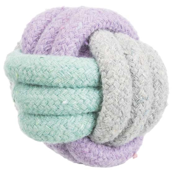 Köysipallo Junior 6cm Trixie - Koiran pallot ja heittolelut - 022990 - 1