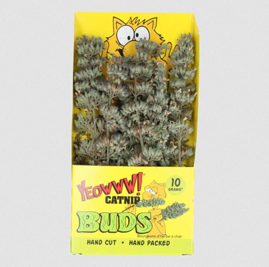 Kuivattu kissanmintun kukinta 10g Yeowww! - Kissan hiiret, linnut, perhoset ym. - 038120 - 1