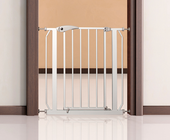 Lemmikkiportti 75-85x76cm valkea Trixie - Koiraportit - 015310 - 1