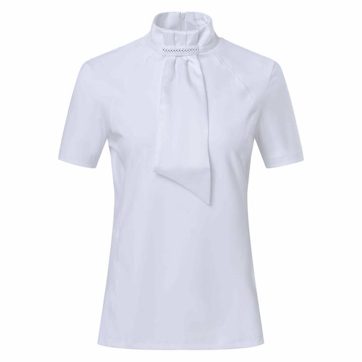 Lyhythihainen kisapaita Rosalia valkoinen Euro-Star - Ratsastuspaidat ja -hupparit - 039510 - 1