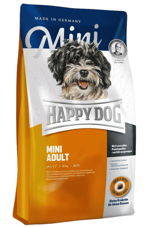 Mini Adult Happy Dog - Koiran kuivaruoat aikuisille koirille - 017740 - 2