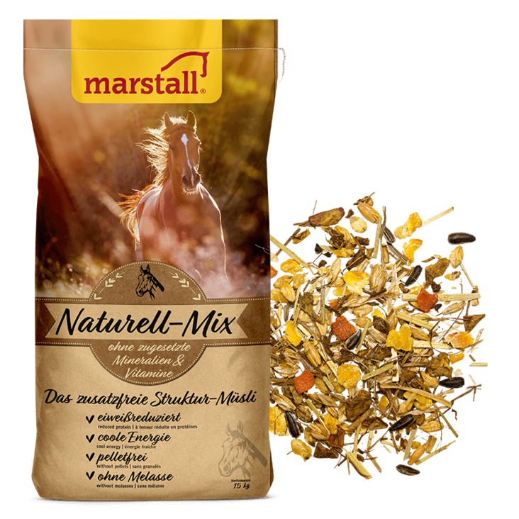Naturell Mix 15kg Marstall - Täydennysrehut - 034070 - 1