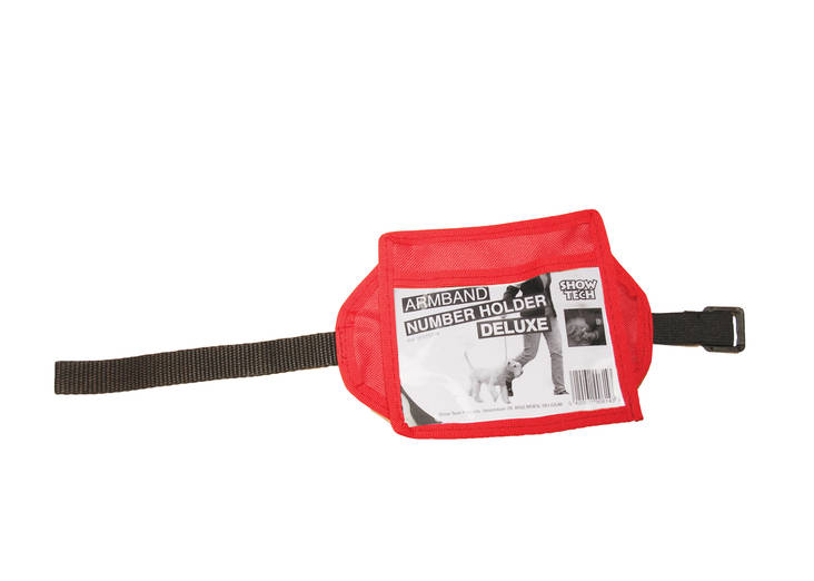 Näyttelynumeron pidike DeLuxe pun ST - Koiraurheilijan vaatteet - 029760 - 1