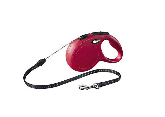 New Classic S 8m max 12kg nyöri punainen Flexi - Koiran kelataluttimet - 037760 - 1