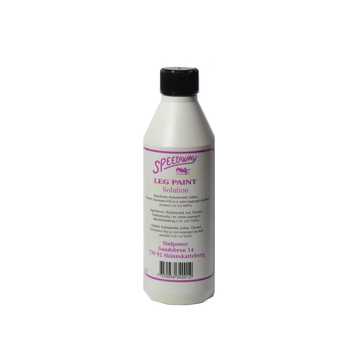 Pliisteri Speedway 500ml Leg Paint - Linimentit ja pliisterit hevoselle - 006010 - 1