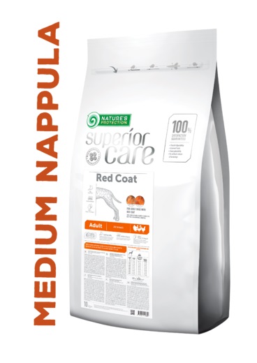 Red Dogs Ddult Medium Poultry 10kg Nature's Protection Superior Care - Koiran kuivaruoat aikuisille koirille - 039490 - 1