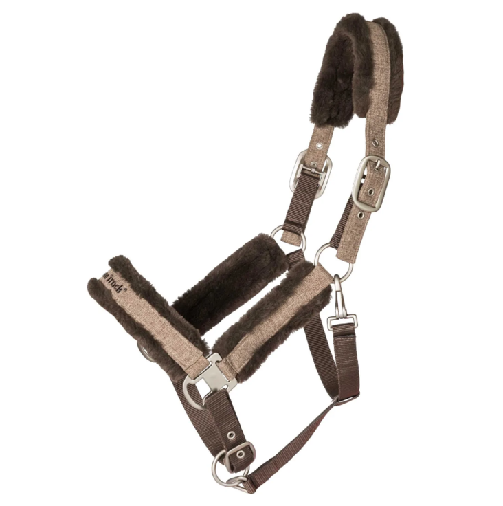 Riimu ruskea Haze Collection Back On Track - Hevosen nylonriimut - 032160 - 1