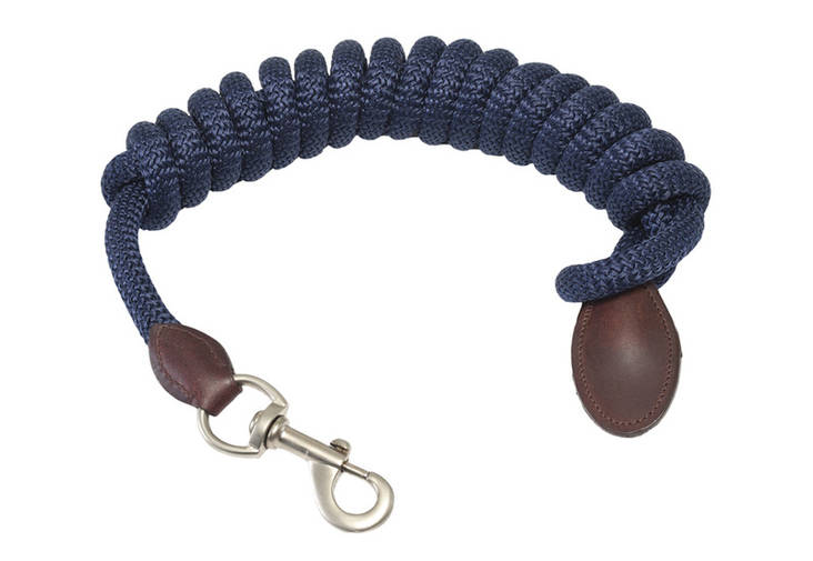 Riimunaru 3,5m tummansininen nylon HC - Hevosen nylonriimunarut - 022050 - 1