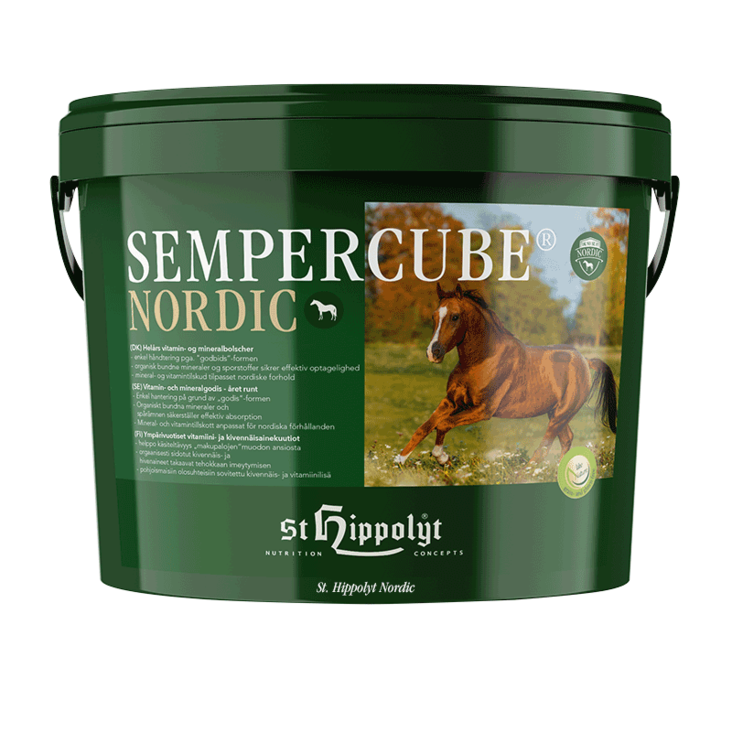 SemperCube Nordic kuutio St Hippolyt - Hevosen kivennäiset ja vitamiinit - 038630 - 1