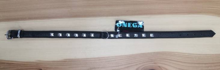 Solkipanta Paws&Bones 18mmx35cm musta Onega - Koiran solkipannat - 033810 - 1