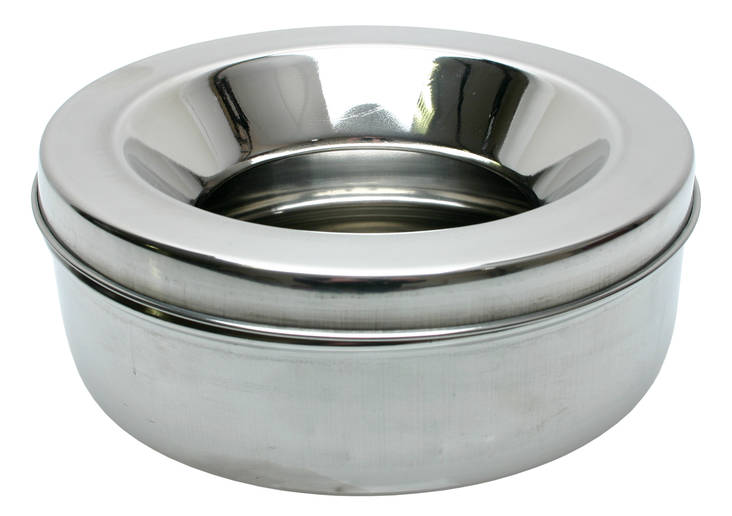 Teräskuppi loiskumaton 700-900ml Gibbon - Koiran metallikupit ja telineet - 024570 - 1