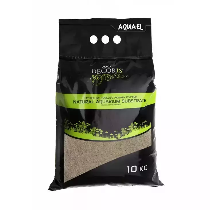 Natural vaalea kvartsihiekka 0.4-1.3mm 10kg AquaEl - Akvaarion tarvikkeet ja hiekat - 040610 - 1