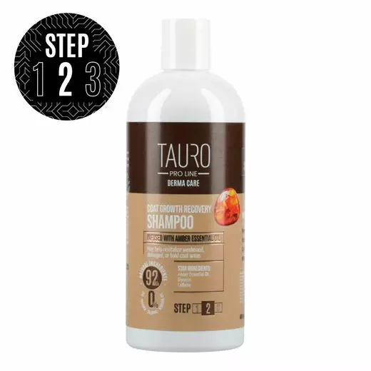 Shampoo Coat Growth 400ml Derma Care Tauro Pro Line - Koiran shampoot - 052270 - 1