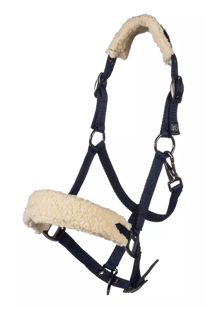 Nylonriimu Mia pehmustettu tummansininen HKM-sports - Hevosen nylonriimut - 054100 - 1