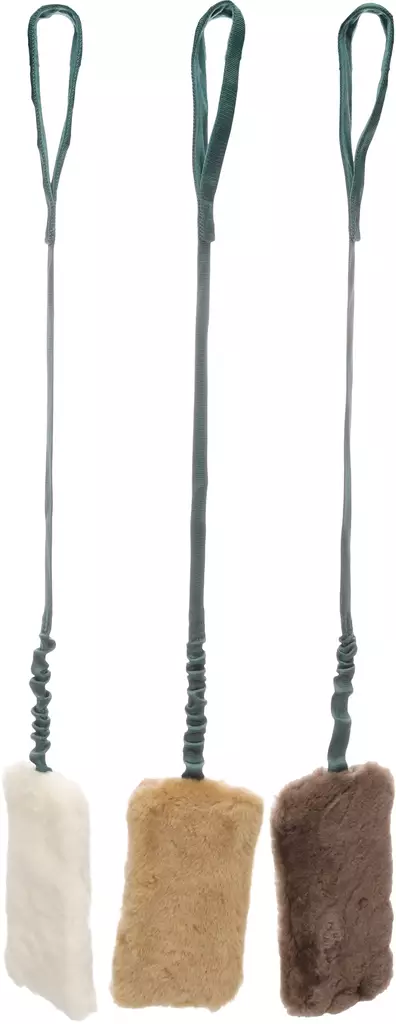 Aitokarvapatukka Furtra joustokahvalla 11x100cm värimix Flamingo - Koiran pehmolelut - 055510 - 1