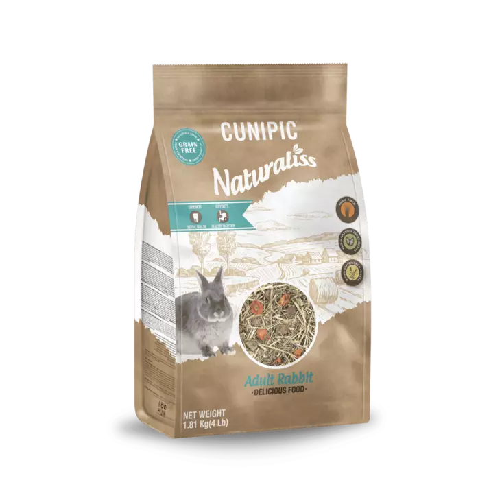 Adult Rabbit 1,81kg Naturaliss Cunipic - Kanin ruoka - 056430 - 1