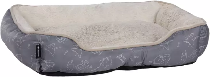 Reunapeti Lilly Rectangle 60x50x14cm Flamingo - Koiran reunalliset pedit - 057470 - 1