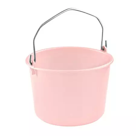 Ämpäri 17L vaaleanroosa Nordiska Plast - Hevosen juoma-astiat ja -automaatit - 010420 - 1