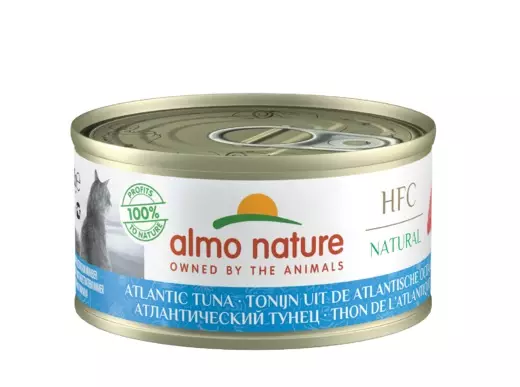 Atlantin Tonnikala 70g prk Almo Nature - Aikuisten kissojen säilykkeet - 044090 - 1