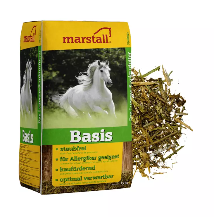 Basis sinimailanen 15kg Marstall - Viherpelletit ja -kuutiot - 034120 - 1