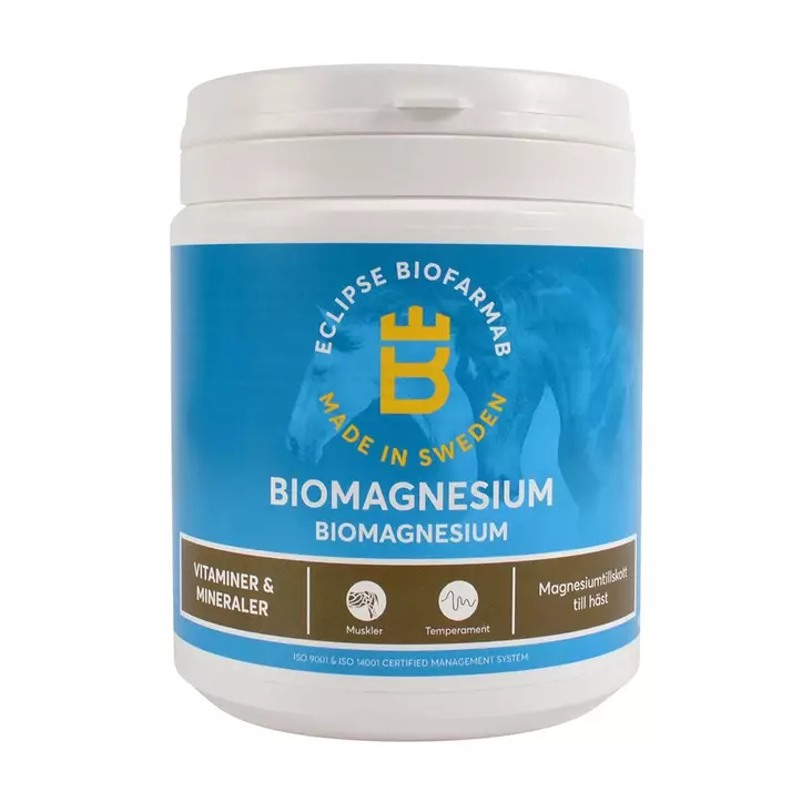 BioMagnesium magnesiumlisä jauhe Eclipse Biofarmab - Hevosen kivennäiset ja vitamiinit - 003400 - 1