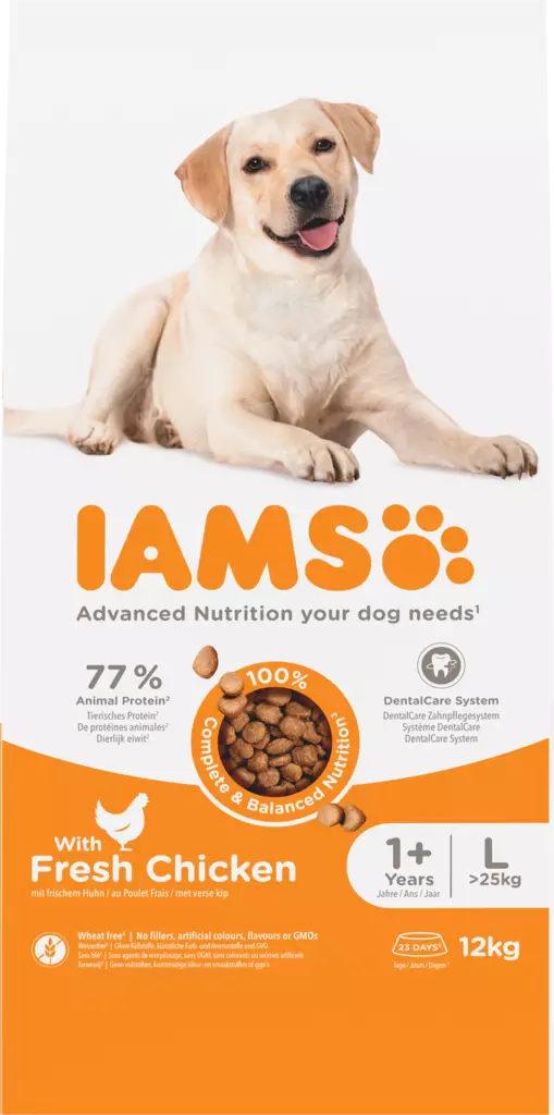 Dog Adult Large Chicken 12kg Iams Advanced Nutrition - Koiran kuivaruoat aikuisille koirille - 000540 - 1