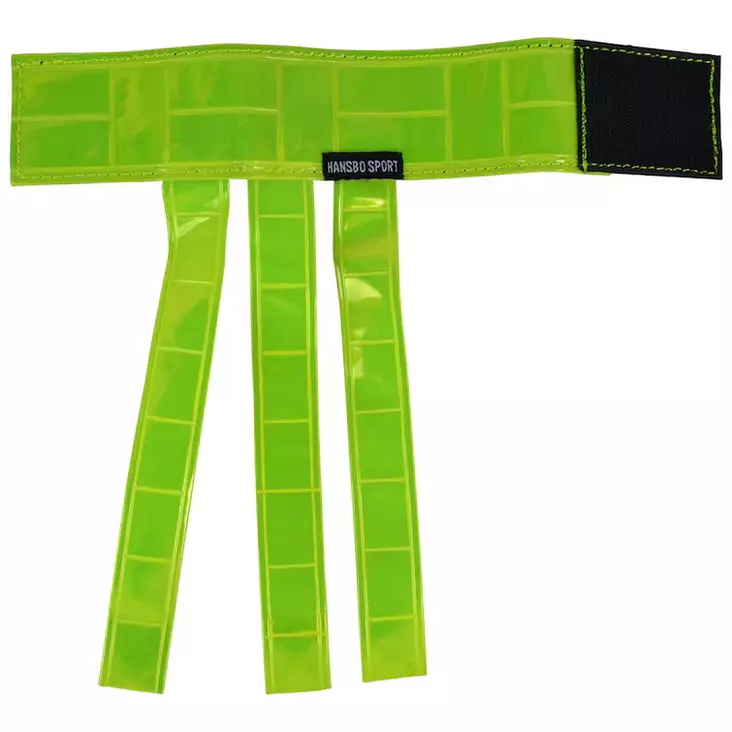Häntäheijastin tarrakiinnityksellä neonkeltainen Hansbo Sport - Hevosten heijastimet ja turvavalot - 053830 - 1