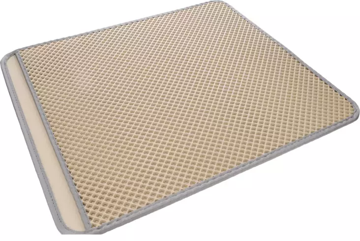 Hiekkamatto Matz 70x60cm beige Flamingo - Kissanvessan edusmatot - 050510 - 1