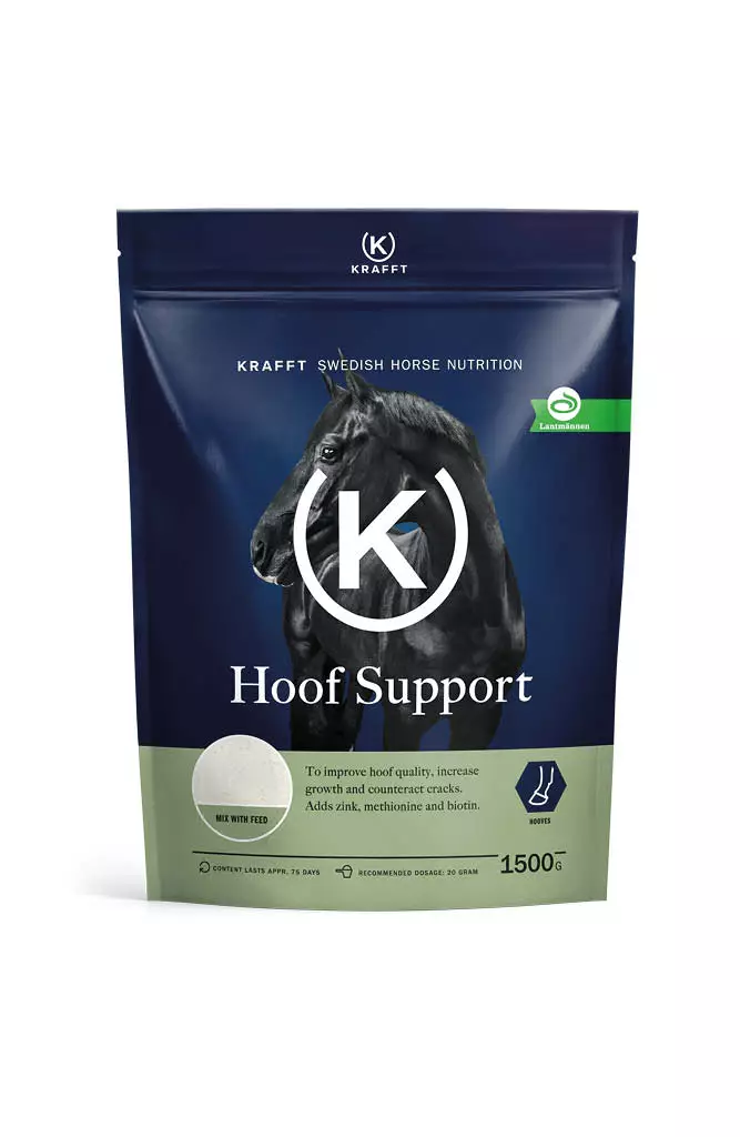 Hoof Support 1500g Krafft - Lisäravinteet kaviot ja karvapeite - 049450 - 1