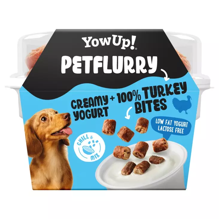 Jugurttiherkku PetFlurry 100% kalkkunapaloilla 130g YowUp! - Koiran herkut ja makupalat - 058010 - 1