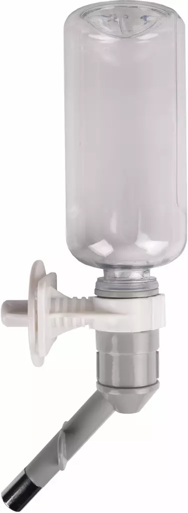 Juomapullo Kylo 500ml harmaa-valkoinen Flamingo - Pieneläinten juoma- ja ruokinta-astiat - 055490 - 1