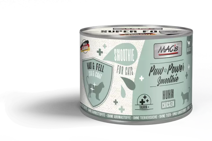 Kanasmoothie kissalle Paw Power 200g MAC's - Kissan juomat - 053310 - 1