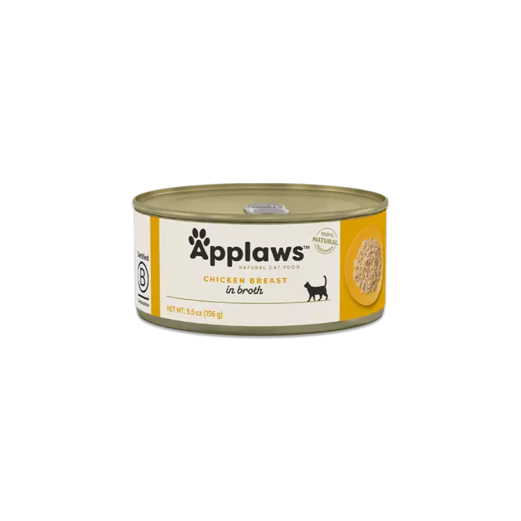 Kananrinta 156g Applaws Cat - Aikuisten kissojen säilykkeet - 003710 - 2
