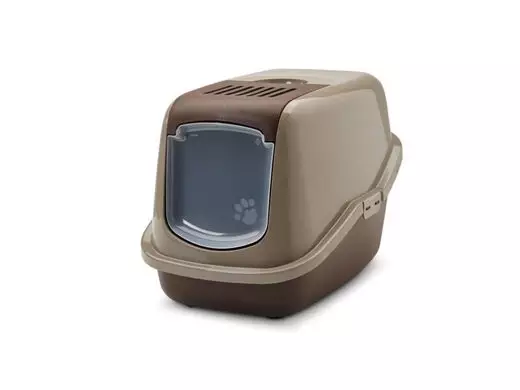 Kattovessa Nestor 56x39x38,5cm suklaanruskea Savic - Kissan katetut vessat - 052210 - 1