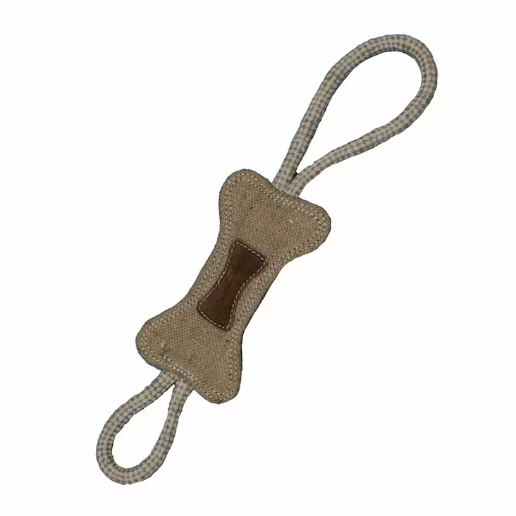 Koiranlelu Luu narulenkein juuttia Hansbo Sport - Koiran pehmolelut - 036620 - 1