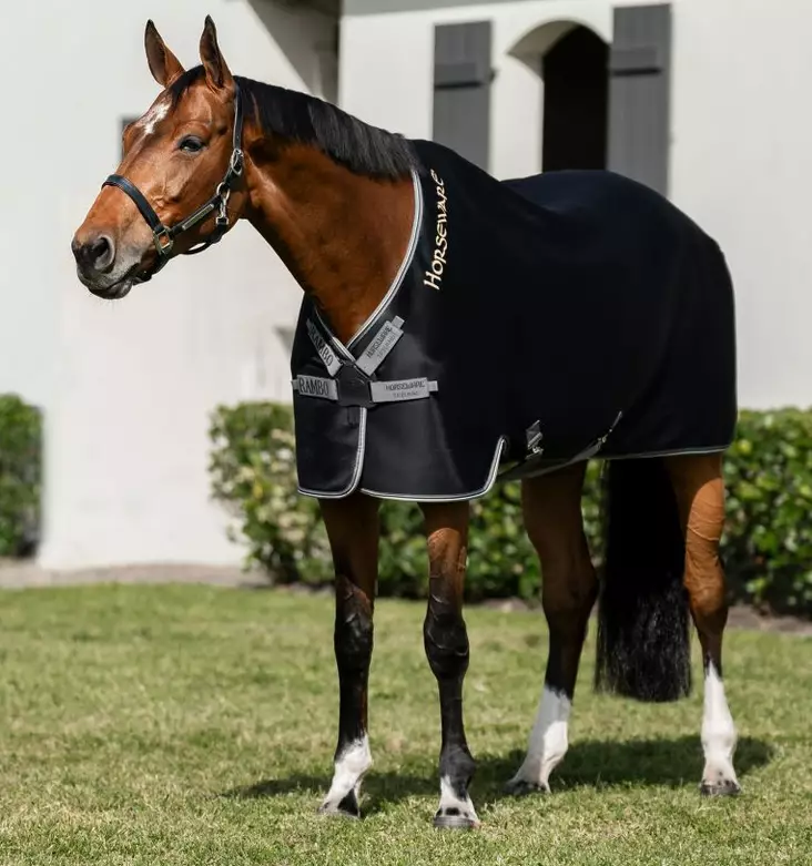 Kuivatusloimi Rambo Airmax Cooler 155cm musta Horseware - Hevosen fleeceloimet - 056370 - 1