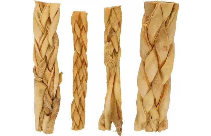 Lampaan nahkaletti leveä 100g Nature Snack Flamingo - Koiran herkut ja makupalat - 056250 - 1