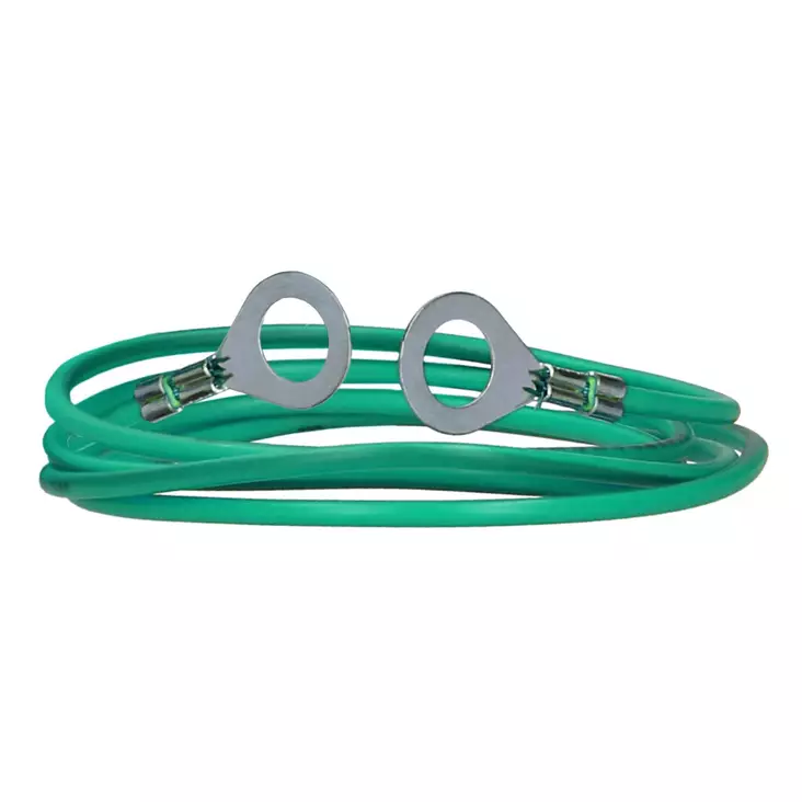 Maadoitusjohto Basic renkailla 100cm vihreä ZoneGuard - Kotieläinten aitaustarvikkeet - 055840 - 1