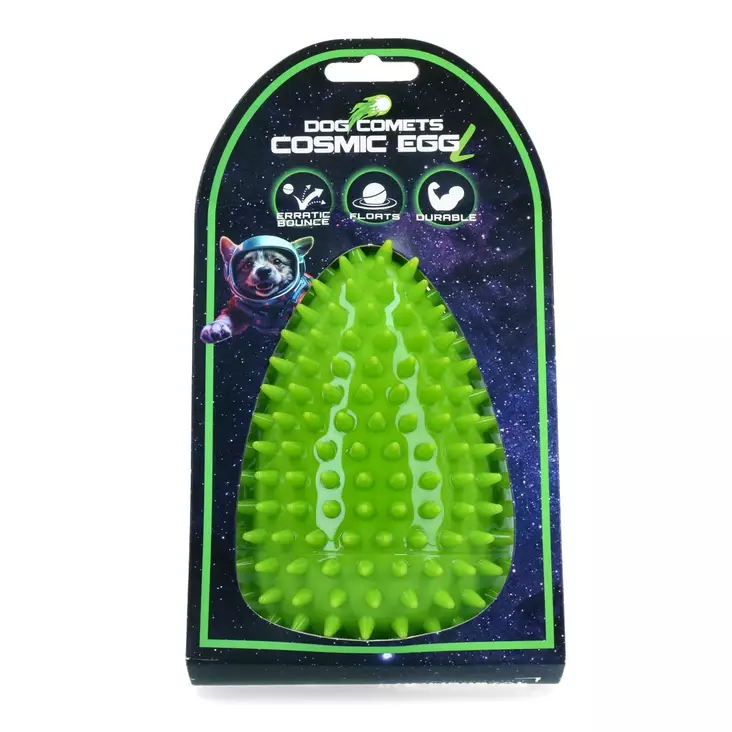 Munapallo Cosmic Egg vihreä Dog Comet - Koiran pallot ja heittolelut - 057640 - 1