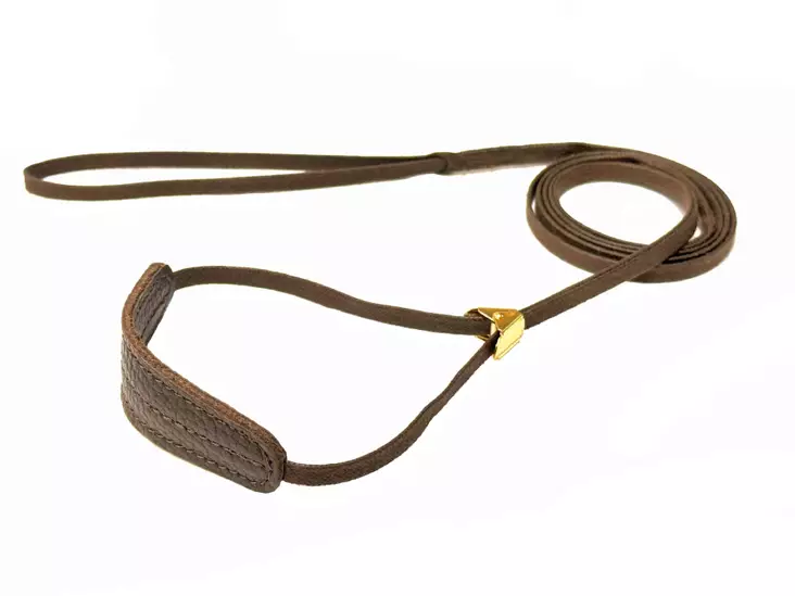 Näyttelyhihna klipsikiristyksellä ja levennyksellä 10mm/120cm eri värejä ONEGA - Koiran näyttelytaluttimet - 049840 - 1