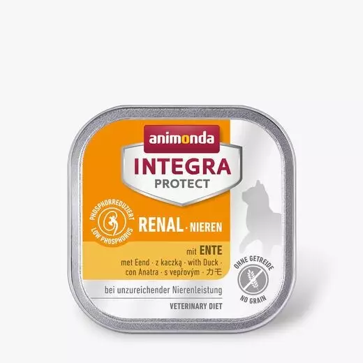 Nieren Ankka 100g Integra Animonda - Kissan erikoisruokavalio säilykkeet - 045550 - 1