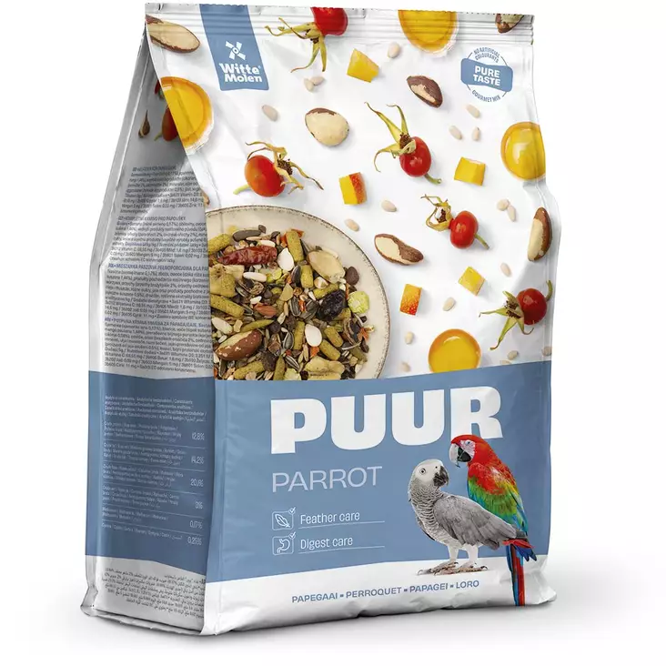 Papukaijojen täysravinto 2kg PUUR Witte Molen - Lemmikkilintujen ruoka - 027100 - 4