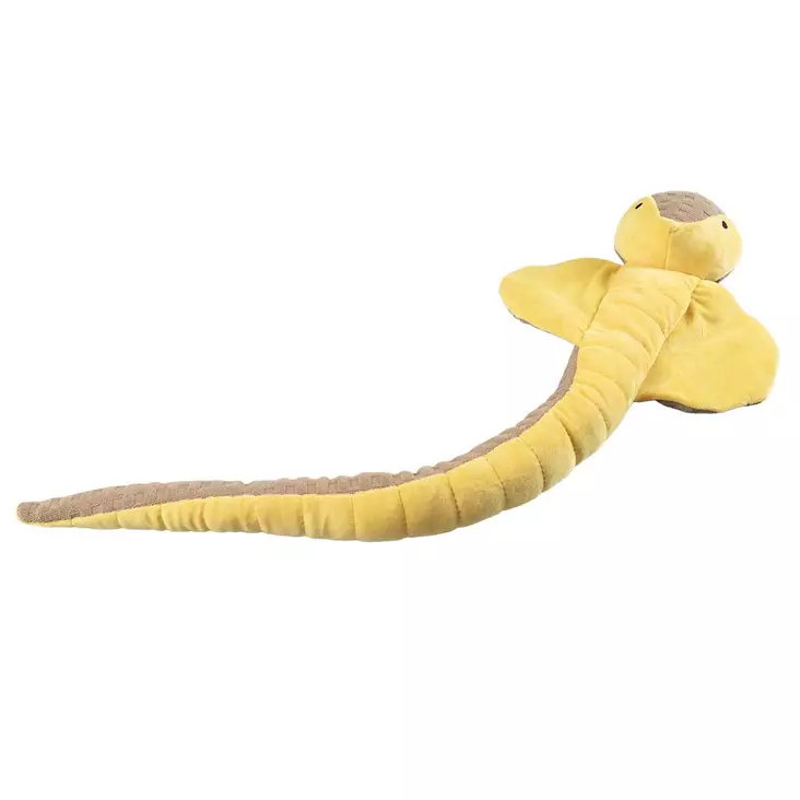 Rapiseva pehmokobra täyttöaukolla 65x22x9cm kelta-beige Duvo+ - Koiran pehmolelut - 054940 - 1